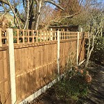 Fencing Palmers Green North London 06