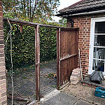 Garden Fence and Gate 01 Before