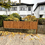 Garden Fencing Hampstead NW3 North London 2 After