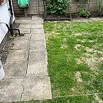 Garden Patio Paving Crouch End 1 Before