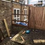 Fencing and paving archway n19 north london 04