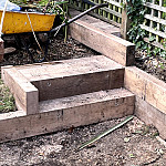 Replacement timber steps whetstone 2